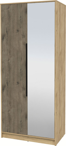 Изображение товара Шкаф Интерлиния Концепт КТ-Ш2з (дуб веллингтон/дуб золотой)