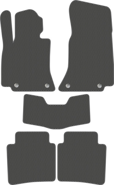 Изображение товара Комплект ковриков для авто Alicosta 2370_1_сер для Mercedes-Benz C-Class V седан/W206 Long (EVA соты, серый)