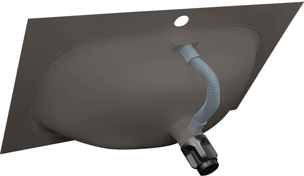 Изображение товара Тумба с умывальником ЗОВ Кито 70 / K70LW0MWM-M115B70 (белый матовый)