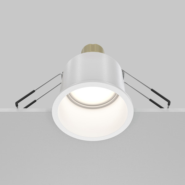 Изображение товара Точечный светильник Maytoni Reif DL049-01W (с лампой GLDEN-MR16-B-7-230-GU10-4000)