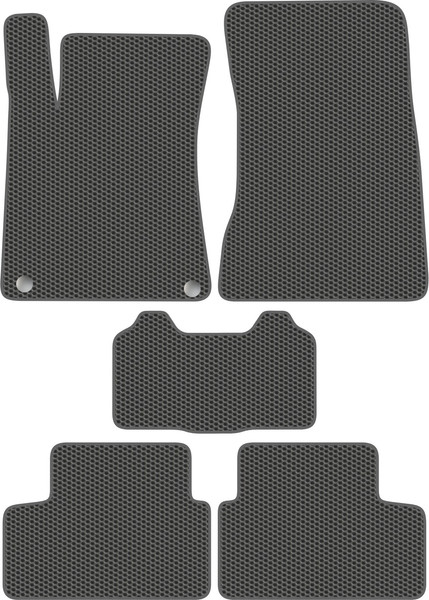 Изображение товара Комплект ковриков для авто Alicosta 2371_1_сер для Mercedes-Benz CLA-Class II седан/C118 (EVA соты, серый)