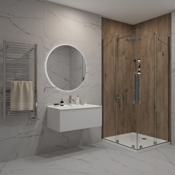 Изображение товара Тумба с умывальником ЗОВ Кито 80 / K80LW0MWM-M115G80 (белый матовый)