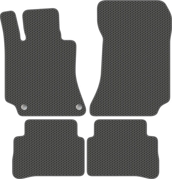 Изображение товара Комплект ковриков для авто Alicosta 0783_1_сер для Mercedes-Benz CLS-Class II седан/C218 (EVA соты, серый)