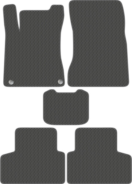 Изображение товара Комплект ковриков для авто Alicosta 1677_1_сер для Mercedes-Benz GLB-Class SUV/X247 2019-н.в. (EVA соты, серый)