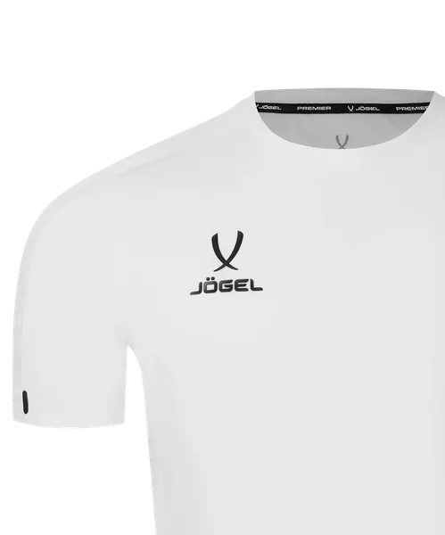 Изображение товара Футболка игровая футбольная Jogel Premier PerFormDRY Training Poly Tee (XS, белый)