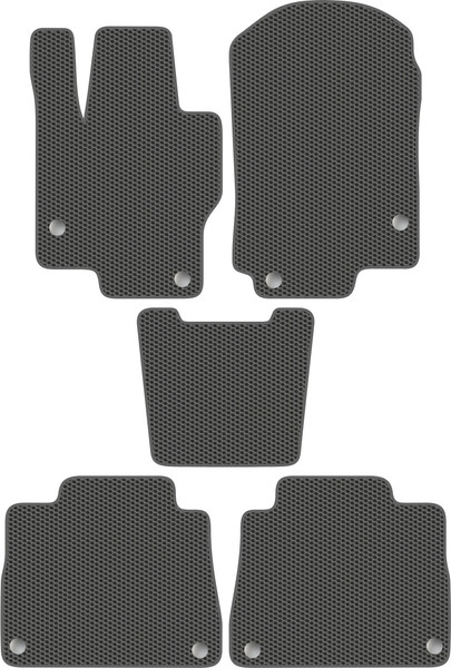 Изображение товара Комплект ковриков для авто Alicosta 0816_1_сер для Mercedes-Benz GLE II SUV/гибрид/W167 (EVA соты, серый)