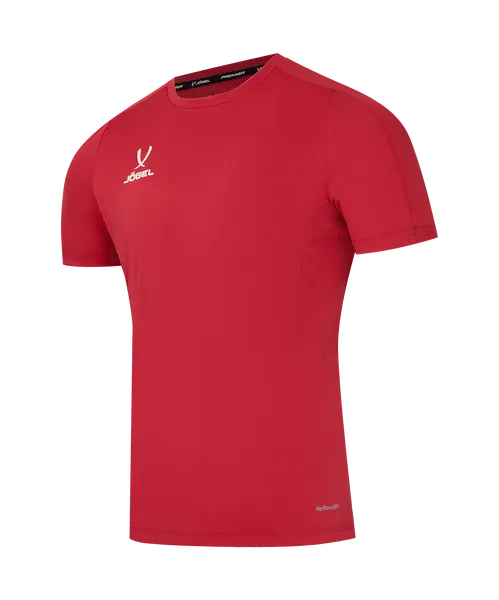 Изображение товара Футболка игровая футбольная Jogel Premier PerFormDRY Training Poly Tee (XS, красный)