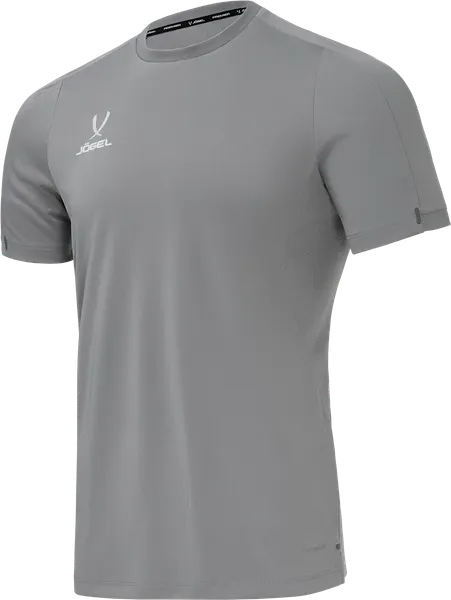 Изображение товара Футболка игровая футбольная Jogel Premier PerFormDRY Training Poly Tee (XS, серый)