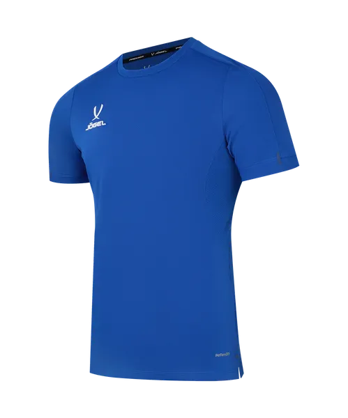 Изображение товара Футболка игровая футбольная Jogel Premier PerFormDRY Training Poly Tee (XXXL, синий)