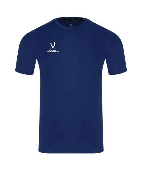 Изображение товара Футболка игровая футбольная Jogel Premier PerFormDRY Training Poly Tee (L, темно-синий)