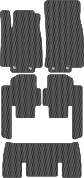 Изображение товара Комплект ковриков для авто Alicosta 0830_1_сер для Mercedes-Benz R-Class I минивэн/W251/W251 (EVA соты, серый)