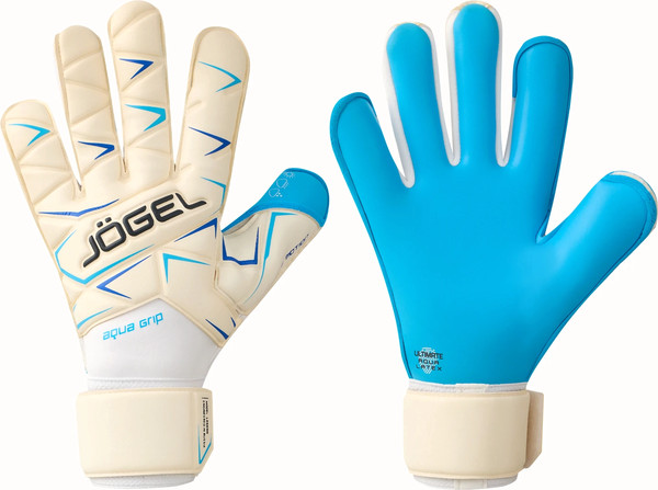 Изображение товара Перчатки вратарские Jogel Legend UL4 Aqua Roll Negative (р.7, белый)