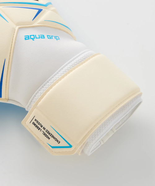 Изображение товара Перчатки вратарские Jogel Legend UL4 Aqua Roll Negative (р.7.5, белый)