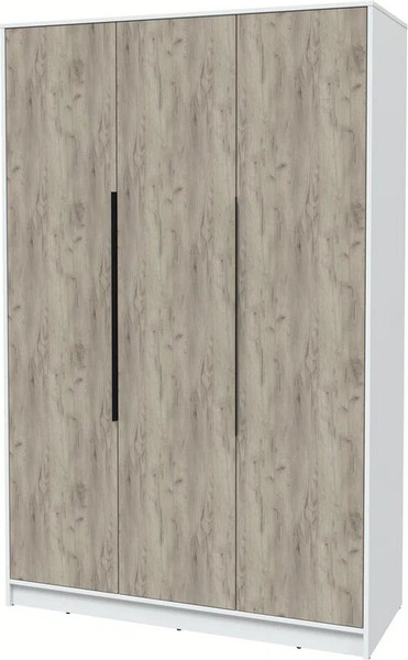 Изображение товара Шкаф Интерлиния Концепт КТ-Ш3 (дуб серый/белый платинум)