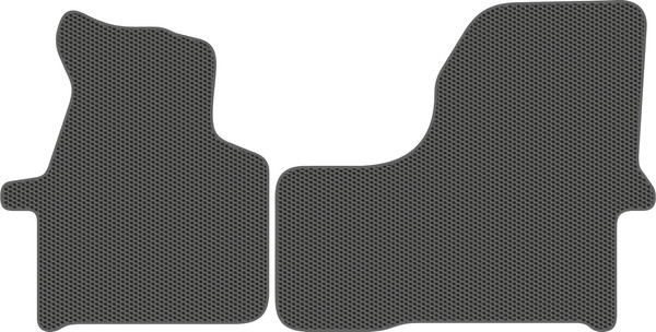 Изображение товара Комплект ковриков для авто Alicosta 0854_1_сер для Mercedes-Benz Sprinter II W906 2006-2013 (EVA соты, серый)