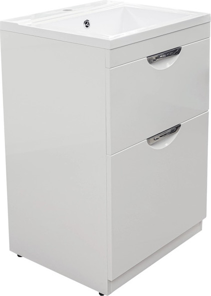 Изображение товара Тумба с умывальником Mixline Атлантик 56 543447 + Билл 120 (правый)