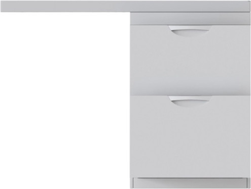 Изображение товара Тумба с умывальником Mixline Атлантик 56 543447 + Билл 120 (правый)