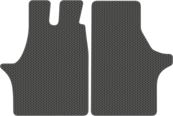 Изображение товара Комплект ковриков для авто Alicosta 2383_1_сер для Mercedes-Benz Vito минивэн/W638 1996-2003 (EVA соты, серый)