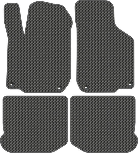 Изображение товара Комплект ковриков для авто Alicosta 2385_1_сер для Volkswagen Bora IV 1998-2005 (EVA соты, серый)