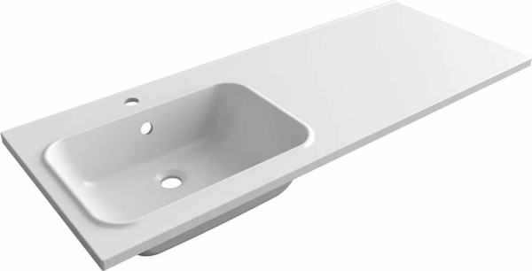 Изображение товара Тумба с умывальником Mixline Атлантик 56 543447 + Билл 120 (левый)