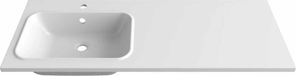 Изображение товара Тумба с умывальником Mixline Атлантик 56 543447 + Билл 120 (левый)