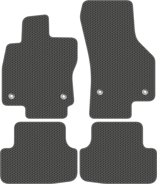 Изображение товара Комплект ковриков для авто Alicosta 1379_1_сер для Volkswagen Golf VII хэтчбек 2012-2019 (EVA соты, серый)