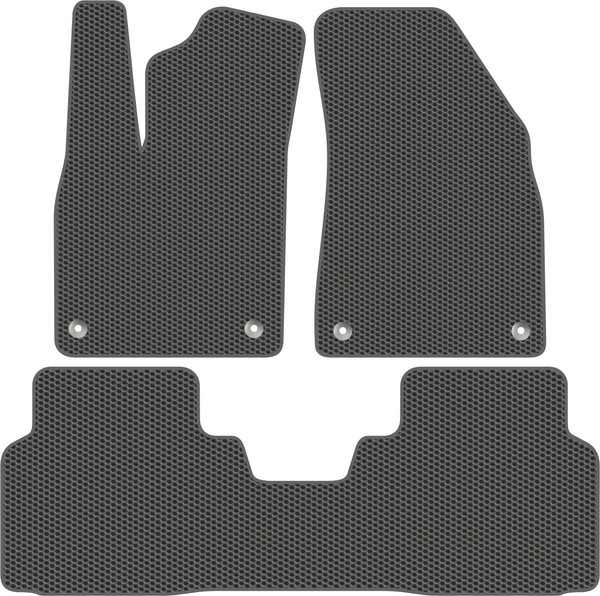 Изображение товара Комплект ковриков для авто Alicosta 2390_1_сер для Volkswagen ID.4 Crozz I Электро 2020-н.в. (EVA соты, серый)