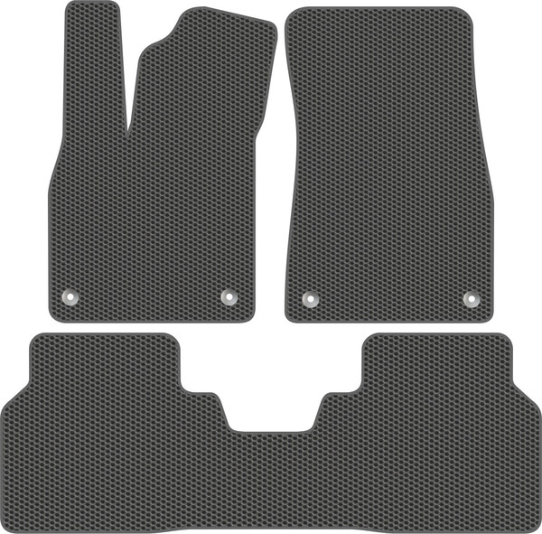 Изображение товара Комплект ковриков для авто Alicosta 1918_1_сер для Volkswagen ID.4 X I SUV 2020-н.в. (EVA соты, серый)