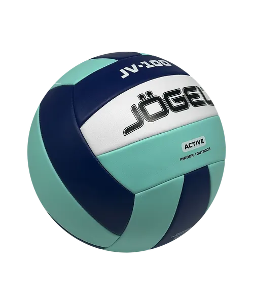 Изображение товара Мяч волейбольный Jogel JV-100 BC23 (синий/мятный)
