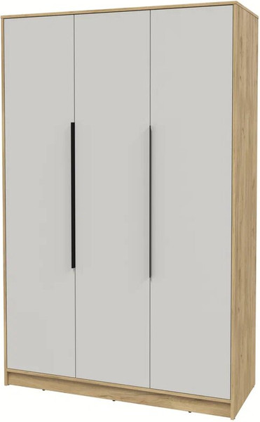 Изображение товара Шкаф Интерлиния Концепт КТ-Ш3 (персидский жемчуг/дуб золотой)