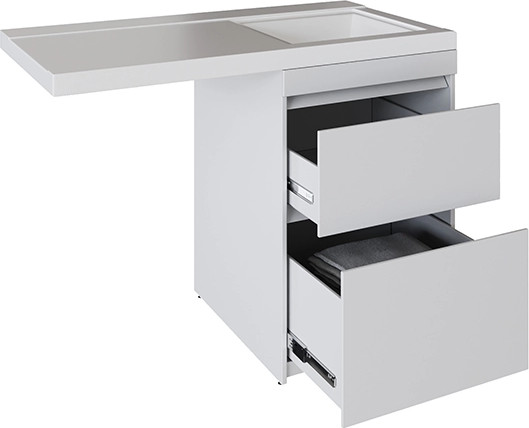 Изображение товара Тумба с умывальником Mixline Созвездие 56 542898 + Билл 120 (правый)