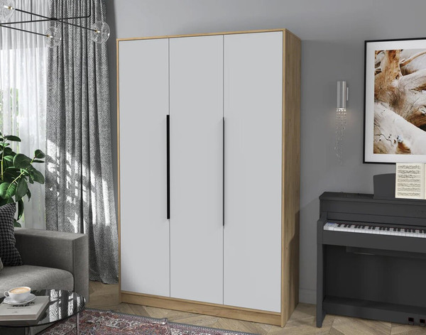 Изображение товара Шкаф Интерлиния Концепт КТ-Ш3 (серый/дуб золотой)