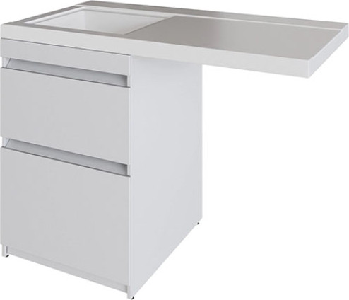 Изображение товара Тумба с умывальником Mixline Созвездие 56 542898 + Билл 120 (левый)