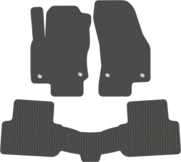 Изображение товара Комплект ковриков для авто Alicosta 2398_1_сер для Volkswagen Tiguan II SUV/AD1 2021-н.в. (EVA соты, серый)