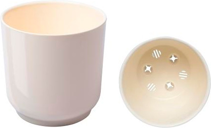 Изображение товара Кашпо Liveingreen Дельта (4.4л, ванильный)