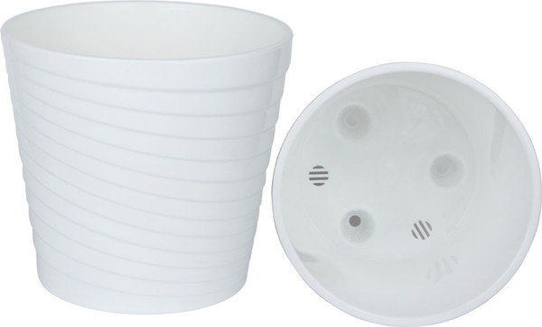 Изображение товара Кашпо Liveingreen Эйс (1.65л, белый)