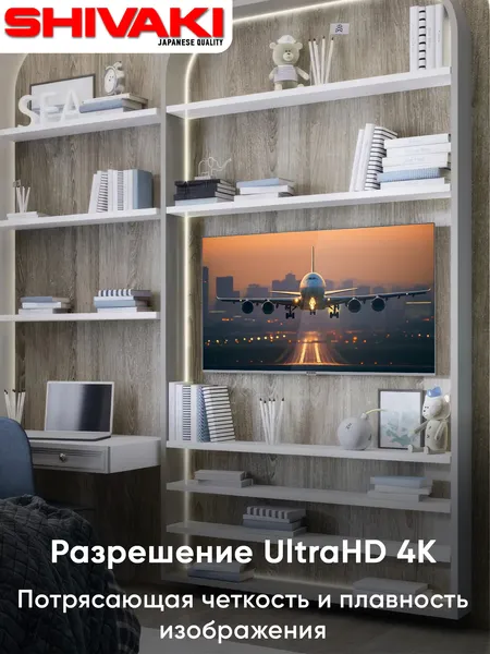 Изображение товара Телевизор Shivaki 43" US43H3501 (Steel)