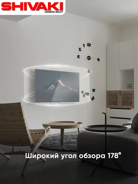 Изображение товара Телевизор Shivaki 43" US43H3501 (Steel)
