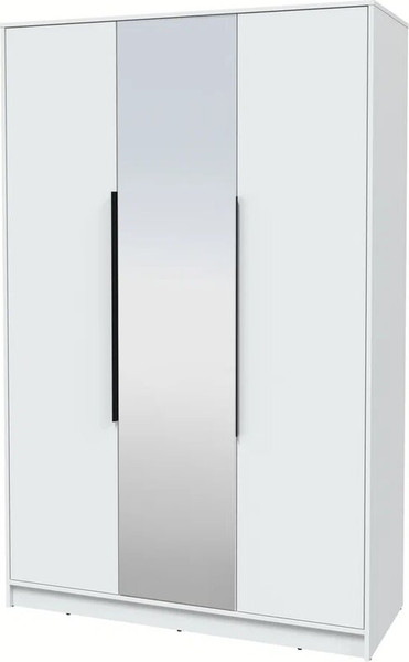 Изображение товара Шкаф Интерлиния Концепт КТ-Ш3з (белый платинум/белый платинум)