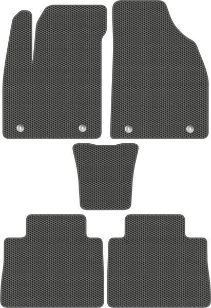 Изображение товара Комплект ковриков для авто Alicosta 2418_1_сер для MG HS I SUV 2018-н.в. (EVA соты, серый)