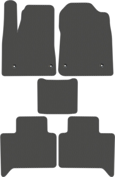 Изображение товара Комплект ковриков для авто Alicosta 1879_1_сер для M-Hero 917 I внедорожник/гибрид 2023-н.в. (EVA соты, серый)