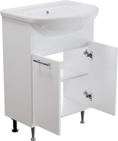 Изображение товара Тумба с умывальником Mixline АлАн-60 554983 + Уют 60