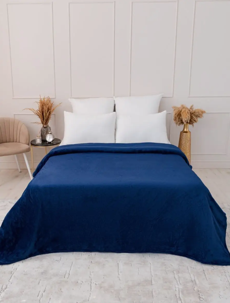 Изображение товара Покрывало Павлина Королевский синий 200x220