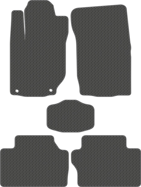 Изображение товара Комплект ковриков для авто Alicosta 2422_1_сер для Mitsubishi Montero Sport III SUV 2019-н.в. (EVA соты, серый)