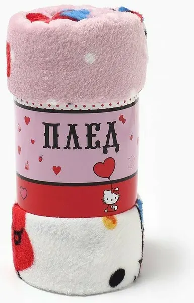 Изображение товара Плед Павлинка Hello Kitty Клубнички 150x100