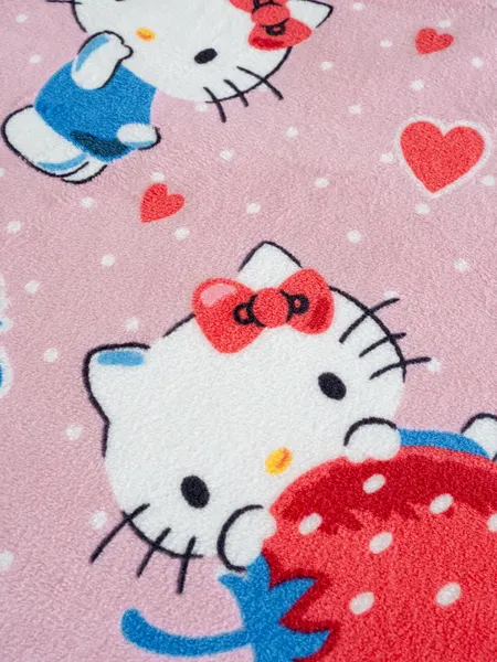 Изображение товара Плед Павлинка Hello Kitty Клубнички 150x100