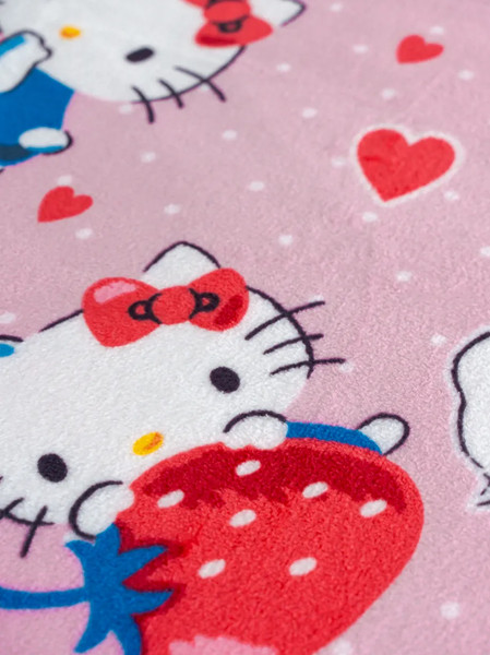 Изображение товара Плед Павлинка Hello Kitty Клубнички 150x200