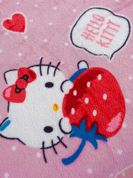 Изображение товара Плед Павлинка Hello Kitty Клубнички 150x200