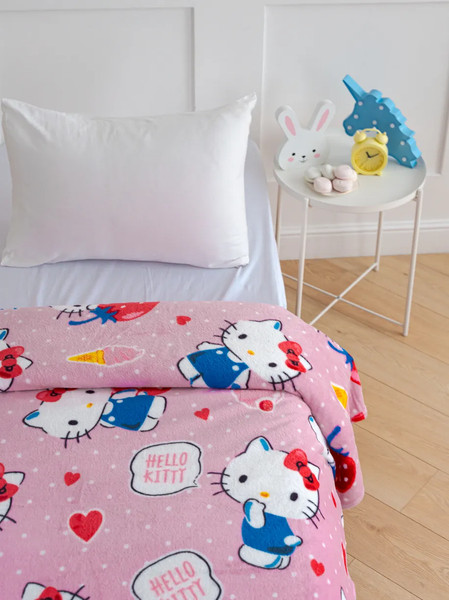 Изображение товара Плед Павлинка Hello Kitty Клубнички 150x200