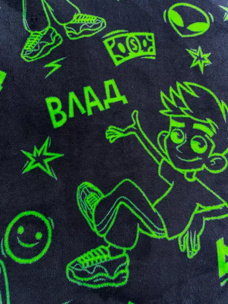 Изображение товара Плед Павлинка А4 Неон 150x200